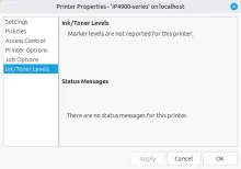 Screenshot - Printer driver